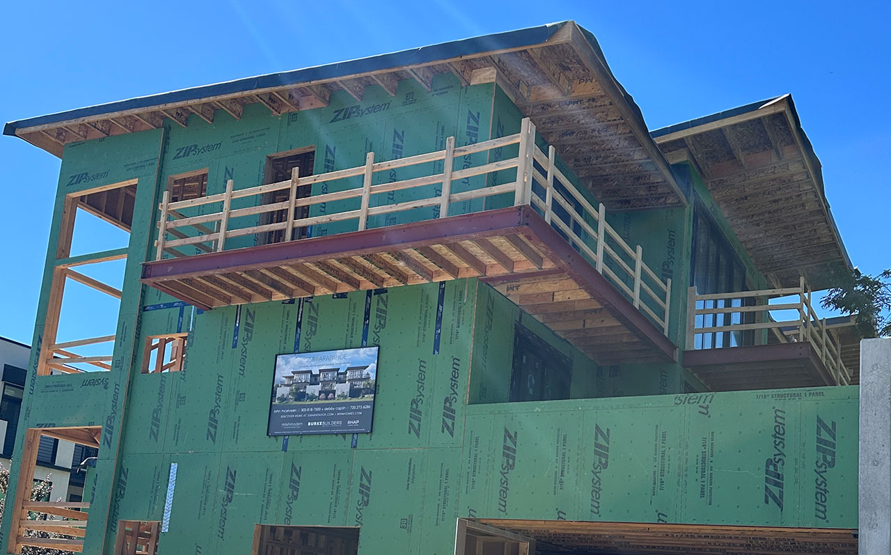 Framing is Complete and Rough Plumbing is Underway